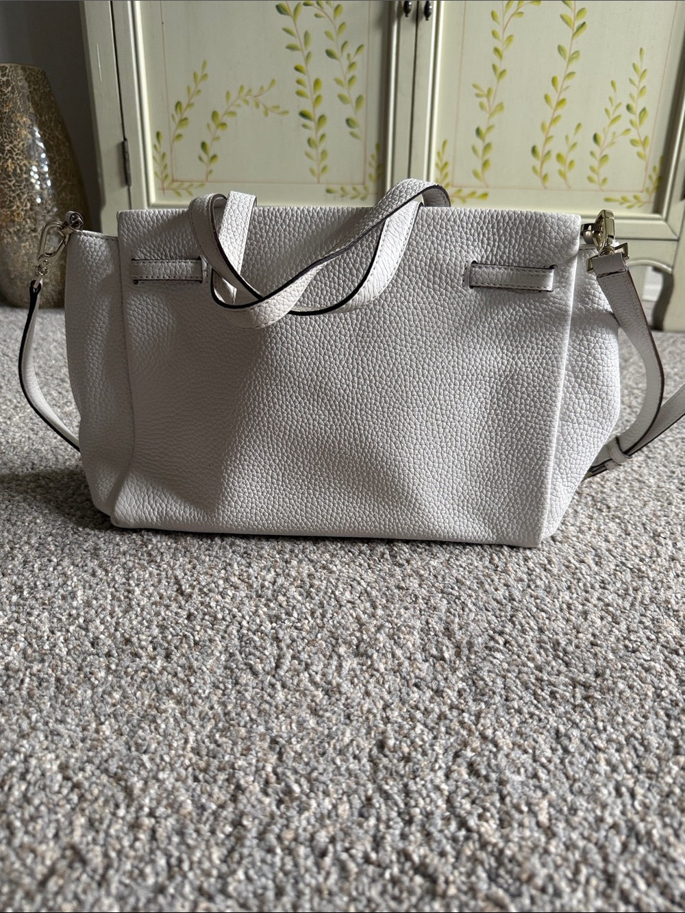 kate spade White Pebbled Leather Crossbody Bag - Picture 2 of 8